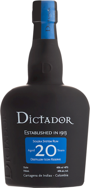 Dictador 20 Year Colombia Solera Rum 700ml