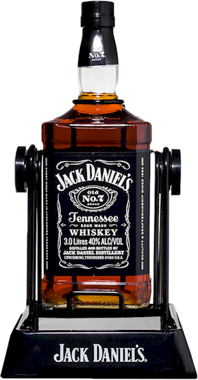 Jack Daniels Black Label Tennessee 1750ml Cradle